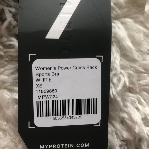 NWT My Protein Cross Back Sports Bra Sz XS - Picture 7 of 7